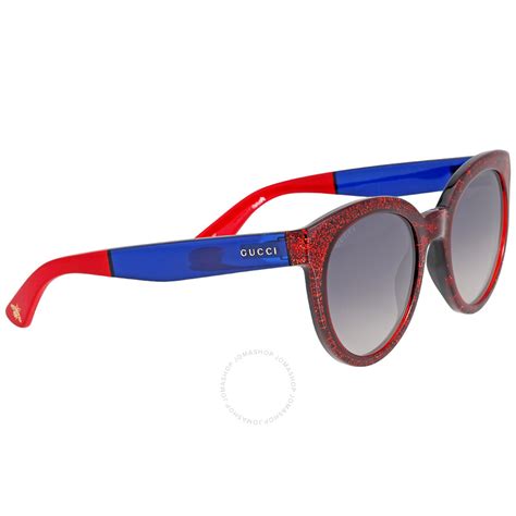 gucci red and blue sunglasses|unisex red gucci sunglasses.